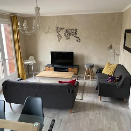 Centre - Triangle D'or - 75m2 - Parking - Lits Faits - 6 Personnes Apartamento Deauville