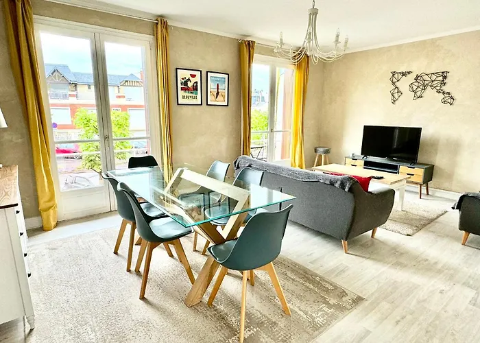 Apartment - Triangle D'or - 75m2 - 7 Personnes - Parking - Lits Faits *